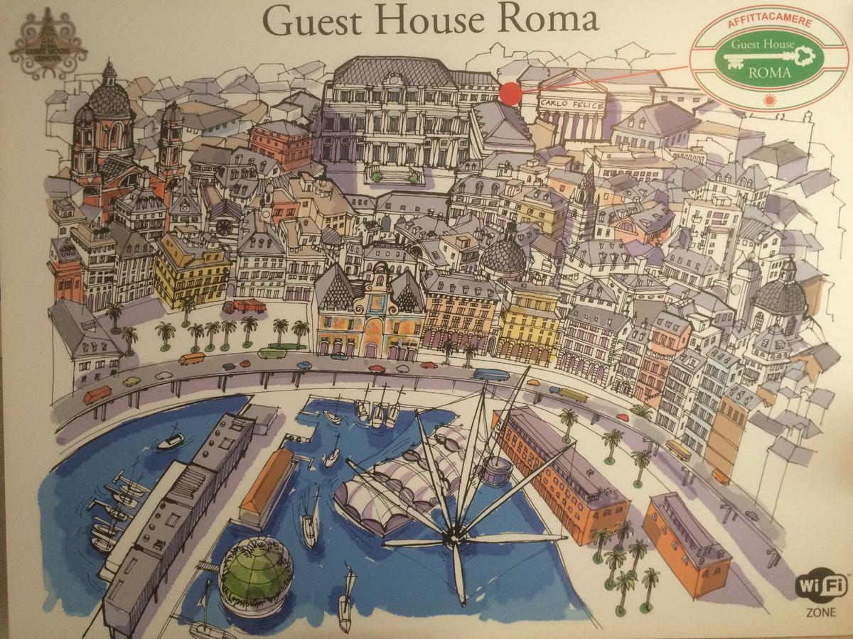 Guest House Roma เจนัว ภายนอก รูปภาพ